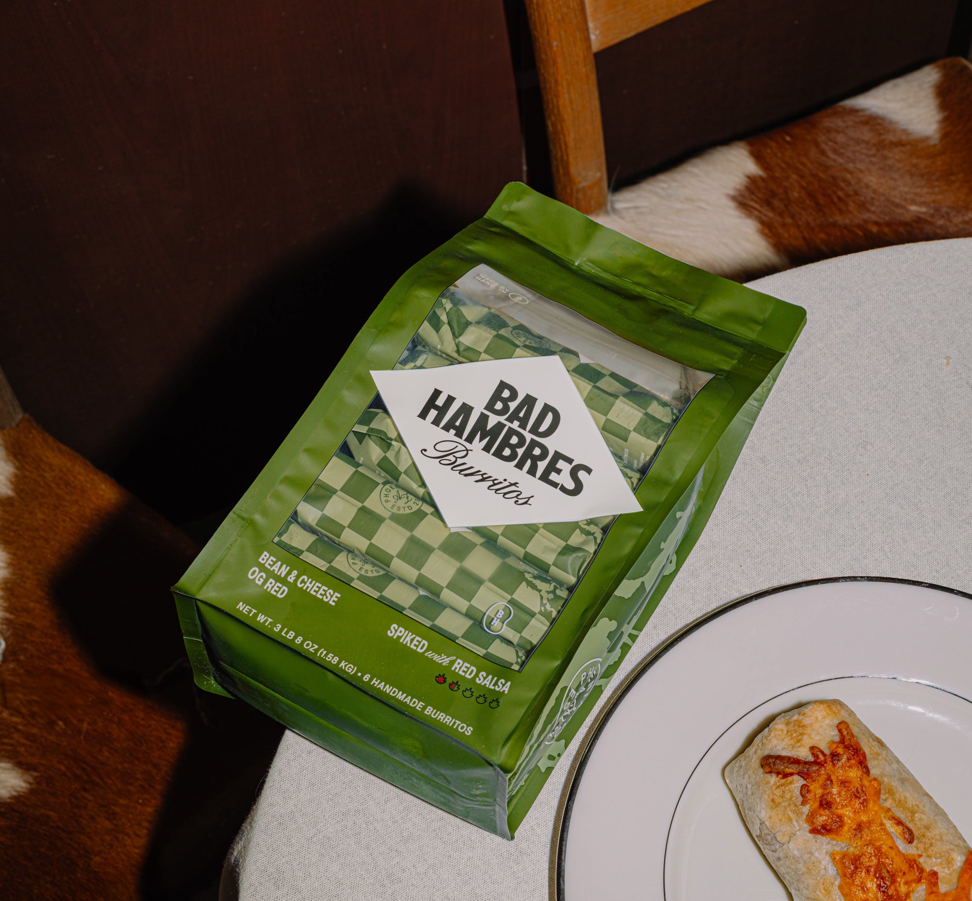 Frozen Bean and Cheese Burritos | Bad Hambres