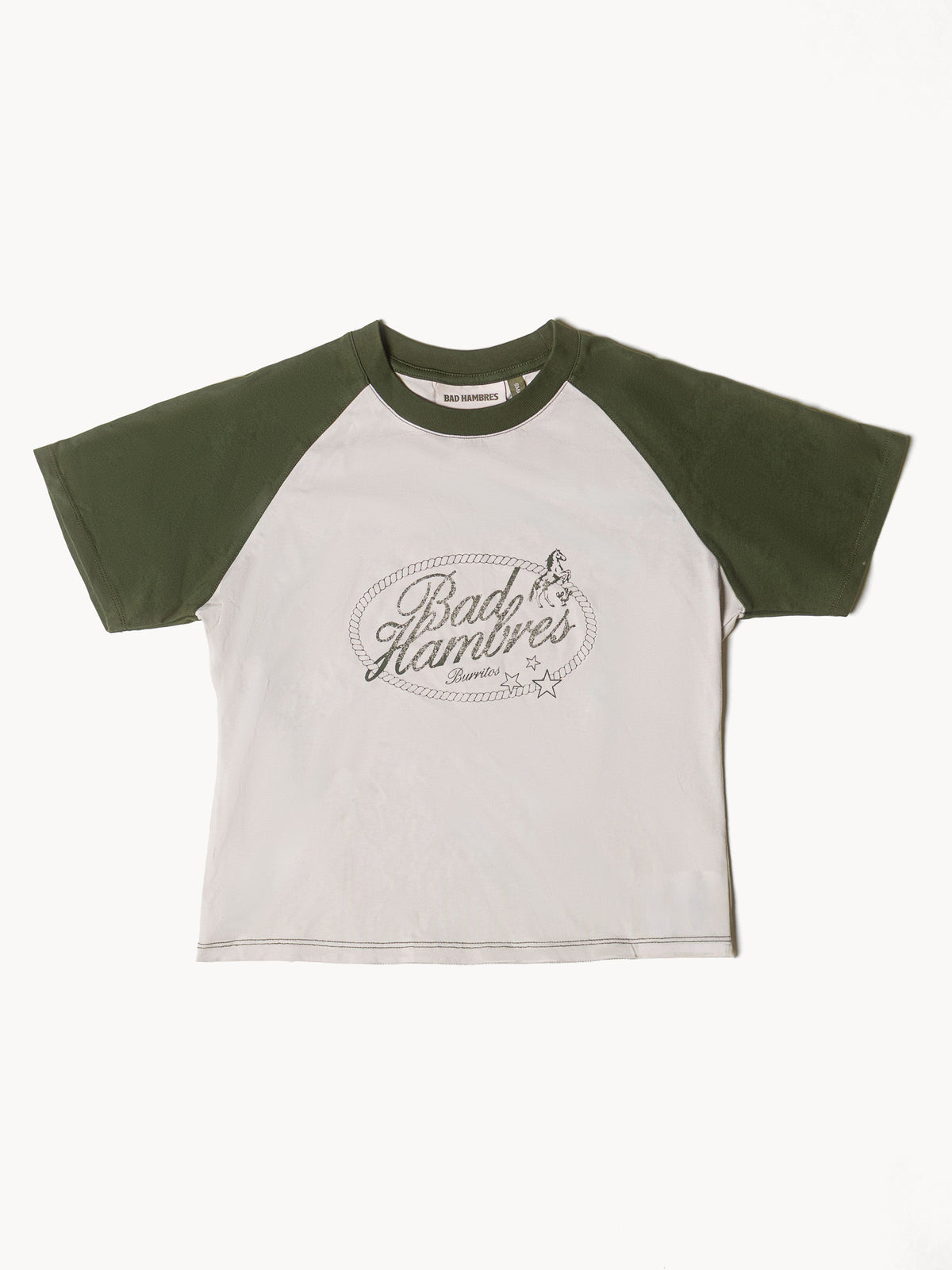 Wild Mare Cropped Raglan Tee